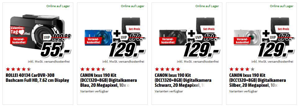 Media Markt Foto Late Night Aktion:  günstiges Foto Zubehör: z.B. ROLLEI City Traveler XL Dreibein Stativ für 99€ (statt 154€)