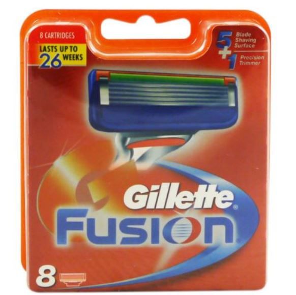Gillette Fusion Rasierklingen 8 Stück für 19,99€ (statt 23€)