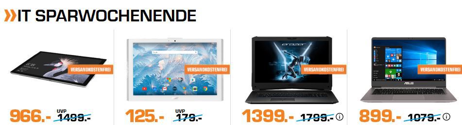 Top! Saturn Weekend Sale: günstige TVs, eMobile, reichlich PC´s und Putzteufel