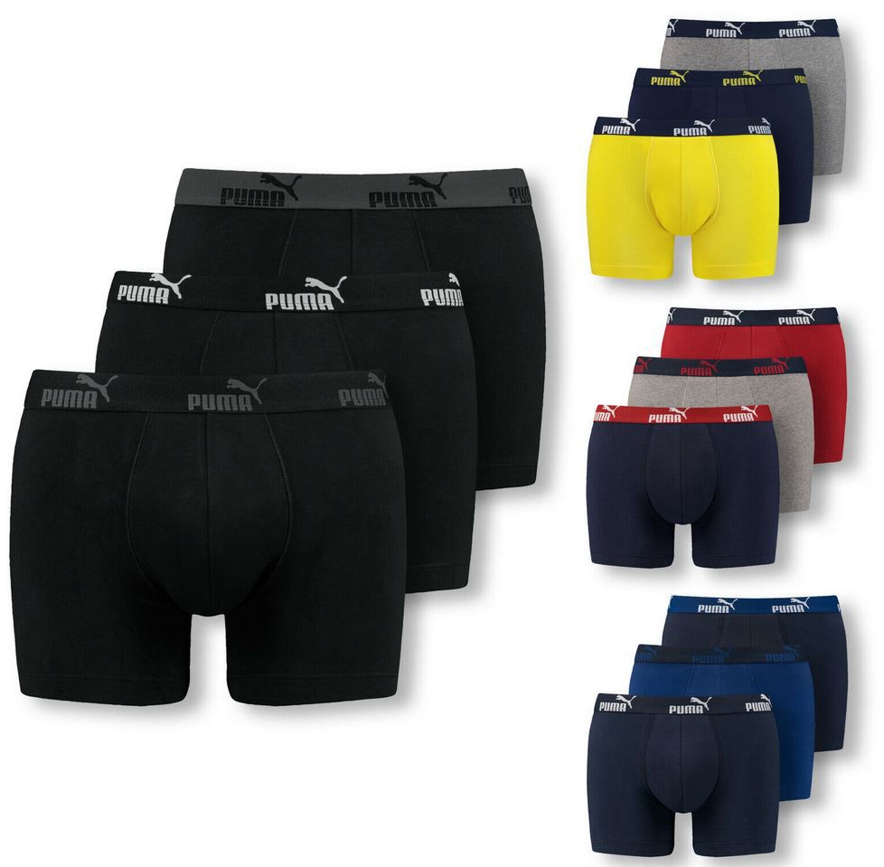 Puma Catbrand PROMO 6er Set Herren Boxershorts für 32,99€ (statt 48€) &#8211; bis XL