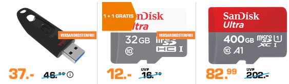 Saturn Late Night SANDISK Shopping: günstiger Speicher z.B. Western Digital Elements Portable 750GB für 39€