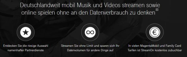 Neue Telekom StreamOn Partner im Februar