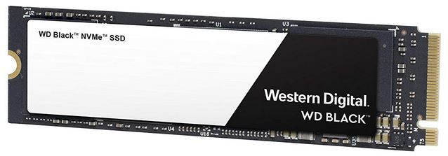 WD Black High Performance NVMe SSD M.2 PCIe 250GB für 58€ (statt 71€)