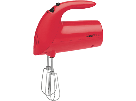 CLATRONIC HM 3014 Handmixer Rot mit 250W für 12€ (statt 19€)