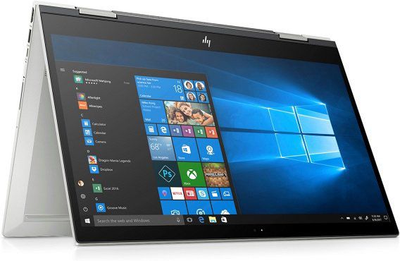 HP Envy X360 Convertible mit 15,6, Ryzen 7, 8GB RAM, 128GB SSD+1TB HD für 639€ (statt 876€)