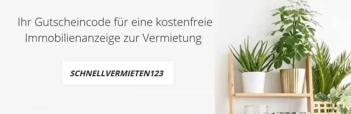 Gratis: Vermietung einer privaten Immobilie 2 Wochen anzeigen (statt 40€)