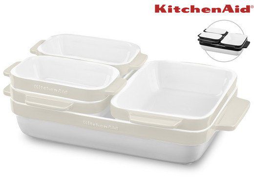 KitchenAid (KBLR05SB) 5 teiliges Keramikformenset für 58,90€ (statt 77€)