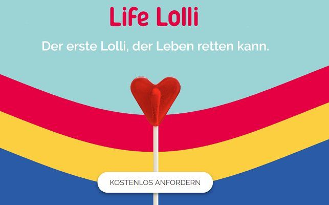 Stammzellenspende mit gratis Life Lolli