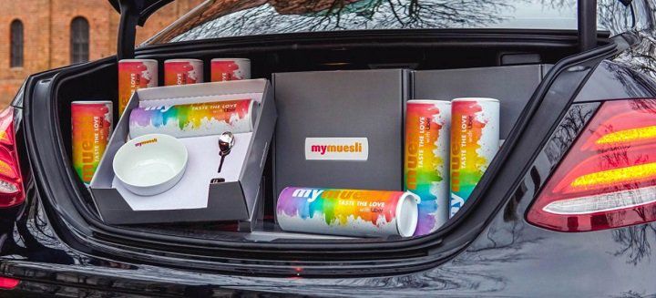 NUR HEUTE: „Taste the Love Geschenkset“ kostenlos von mymuesli & Uber