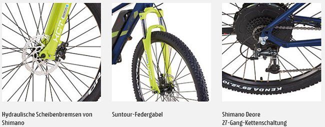 REX GRAVELER e8.6 Mountainbike (29 Zoll, Unisex, 374 Wh, Jeansblue matt) für 1.199€ (statt 1.306€)