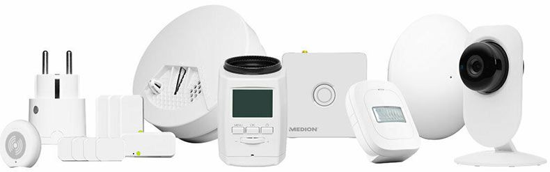 MEDION P85755 MD 90755 Smart Home Starter Set für 105,94€ (statt 207€)