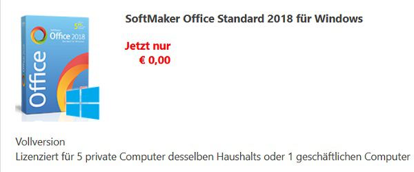Für Windows, Linux, MacOS: SoftMaker Office 2018 kostenlos (statt ca. 40€)