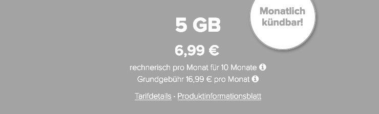 O2 Blau Allnet Flat mit 5GB LTE (mntl. kündbar) für 16,99€ mtl. + 100€ Amazon (bei 10 Monaten) + 1 Jahr CHIP als E Paper