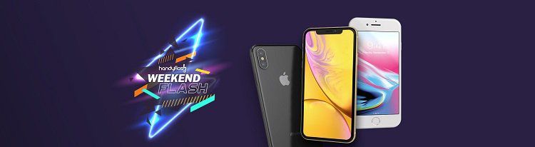 Handyflash Weekend Flash: z.B. Apple iPhone 8 + JBL Free X für 4,95€ & Vodafone Flatrate mit  7GB Daten für 36,99€ mtl.