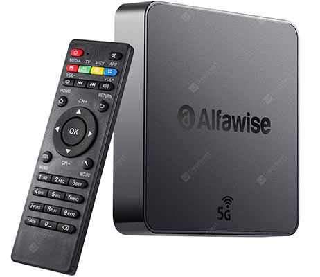 Alfawise A8 Pro 4K TV BOX – mit 2GB RAM, 16GB ROM & Android 8.1 für 25,38€