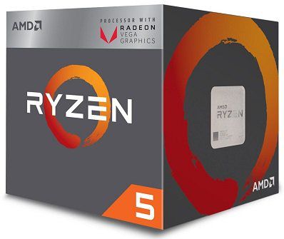 Vorbei! AMD Ryzen 5 2400G (4x 3.60GHz) Boxed CPU mit Lüfter für 118,89€ (statt 133€)