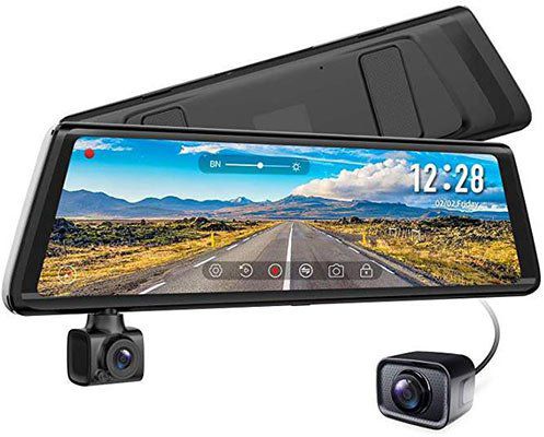 AUTO VOX A1   1080p Dashcam im Innenspiegel inkl. Innenraumkamera für 109,79€ (statt 183€)