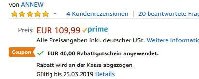 ANNEW A1 Staubsaugerroboter mit HEPA Filter, 3 Reinigungsmodi & Fernbedienung für 69,99€ (statt 110€)