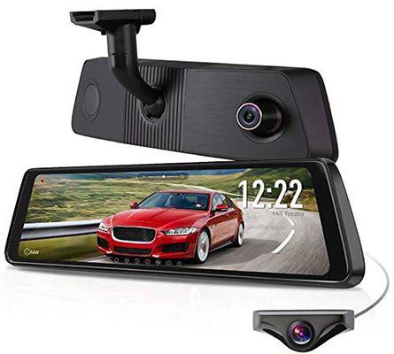 AUTO VOX X1PRO   1296p Daschcam im Innenspiegel inkl. Rückkamera, GPS & vielen Extras für 189,69€ (statt 271€)