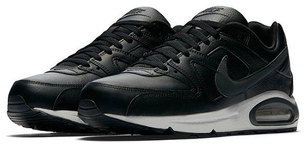 nike air max leder schwarz