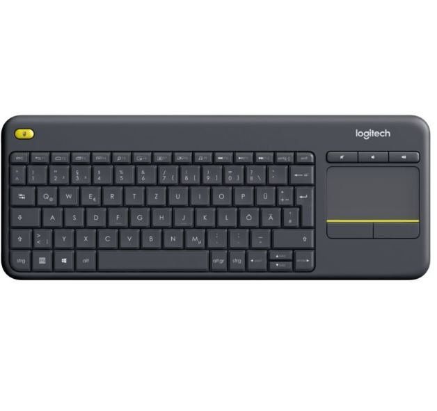 Logitech K400 Plus Wireless Touch Tastatur für 29€ (statt 41€)
