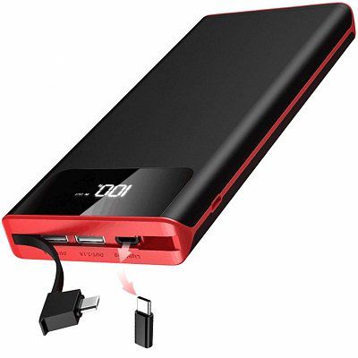 KEDRON Powerbank (ZMN601) mit 25.000 mAh, 3 USB Ports & Dual Adapter für 22,39€ (statt 32€)
