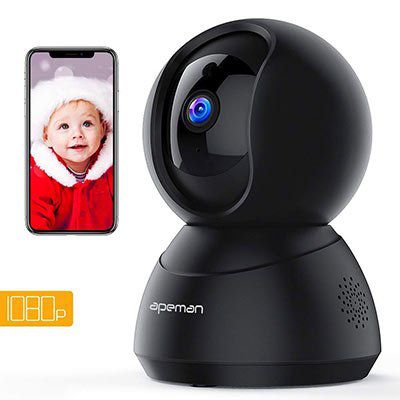 Apeman 1080p WLAN Cam mit 355° Funktion für 25,99€ (statt 50€)
