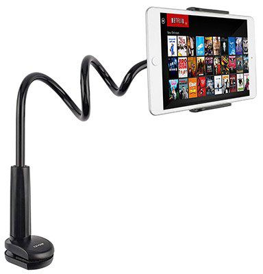 Flexible Halterung (76cm) für Smartphones & Tablets bis 10,6 Zoll für 12,59€   Prime