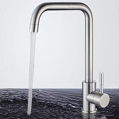 Drehbarer Wasserhahn Homelody 360 aus Edelstahl für 23,99€ (statt 40€)