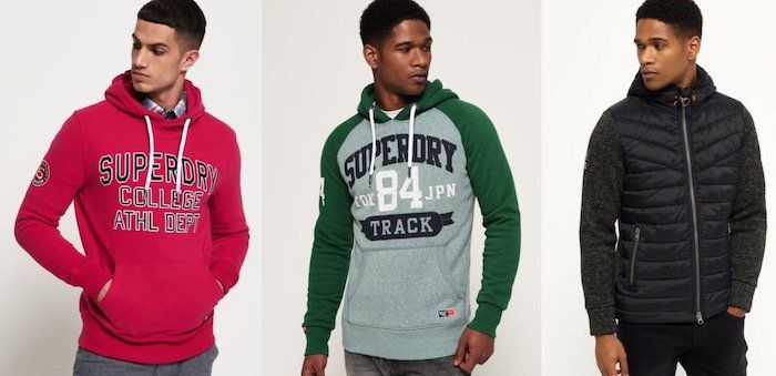 Superdry Hoodies Für Damen und Herren mit 10% Extra Rabatt