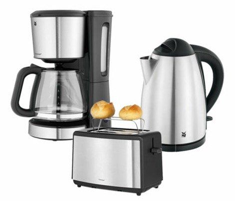 WMF Bueno Frühstücks Set (Wasserkocher, Toaster, Kaffeemaschine) für 88,88€ (statt 105€)