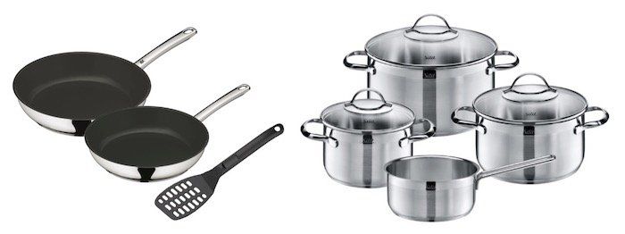 WMF & Silit Töpfe & Pfannen SALE bei Saturn   z.B. Silit Achat Topfset 4 tlg. ab 58,99€ (statt 78€)