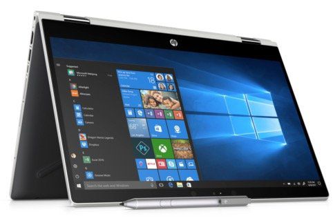 HP 14 cd0103ng   14 Zoll 2 in 1 Notebook mit 256GB + Win 10 für 532,90€ (statt 607€)