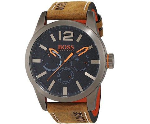 Boss Orange Paris Multieye Herrenuhr mit Lederarmband für 101,15€ (statt 124€)