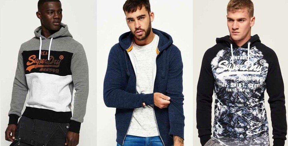 Superdry   28 neue Herren Hoodies bis 3XL für je 39,95€ (statt 49€)