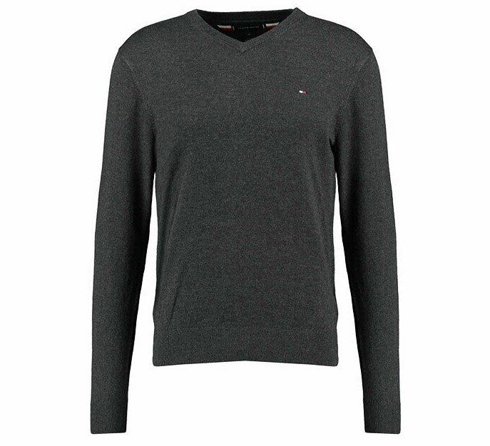 Tommy Hilfiger Herren Strickpullover mit V Ausschnitt für 59,90€ (statt 70€)