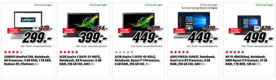 Media Markt Notebook & PC Tiefpreisspätschicht: z.B. HYRICAN MILITARY 5847 Gaming PC für 539€ (statt 594€)