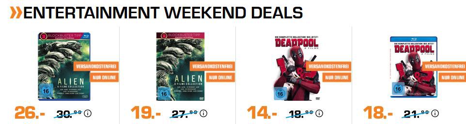 Saturn Entertainment Weekend Deals: z.B. FISCHERTECHNIK Dynamic XM + Motor Set XS Baukasten für 42,99€ (statt 94€)