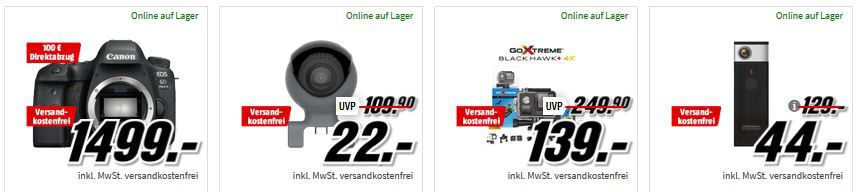 Media Markt Foto Late Night Aktion: günstiges Foto & Zubehör: z.B. GOXTREME Omni 360° für 22€ (statt 37€)