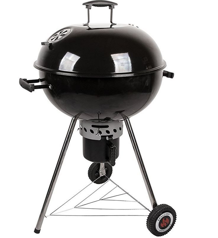 Vorbei! GRILLCHEF 11100   Holzkohlegrill ab 58,65€ (statt 89€)