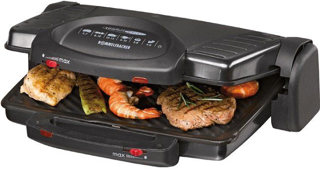 ROMMELSBACHER KG 2000 Kontaktgrill für 63€ (statt 70€)