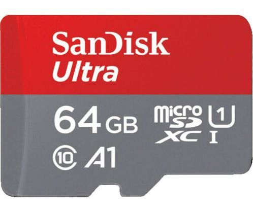 SANDISK Ultra micro SDXC 64 GB A1 für 11€ (statt 16€)