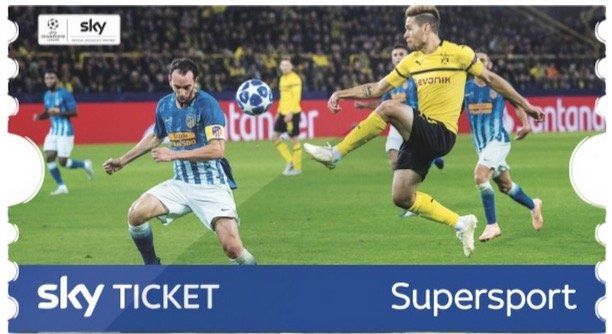 Sky SuperSport Ticket mit z.B. Bundesliga, Champions League, Wimbledon bis Ende Juni für 39,99€