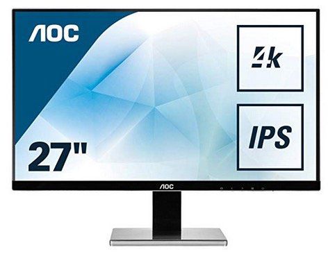 🔥AOC U2777PQU 27 4K Monitor mit IPS und Auflösung 3840x2160 in Silber für 202,12€ (statt 349€)