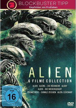 Alien 1 6 Collection (DVD) für 19€ (statt 30€)