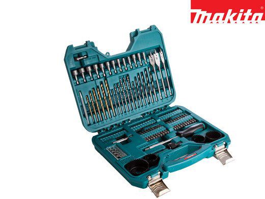 Makita 100 tlg. Bit  und Bohrerset im Koffer (P 90249) für 40,90€ (statt 46€)