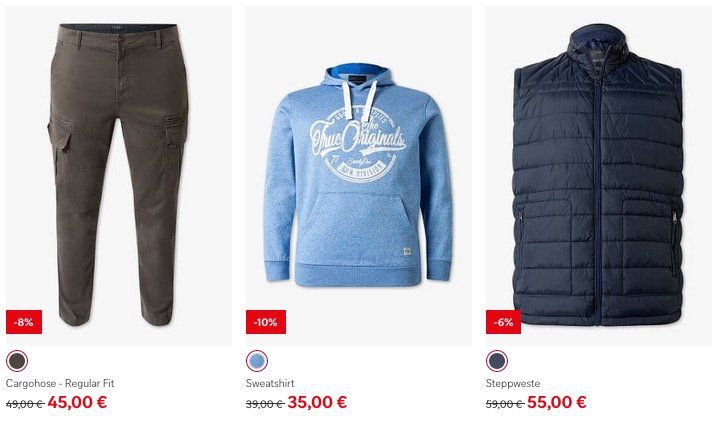 C&A Sale mit fetten Rabatten auch auf Übergrößen   dazu 30% Extra Rabatt