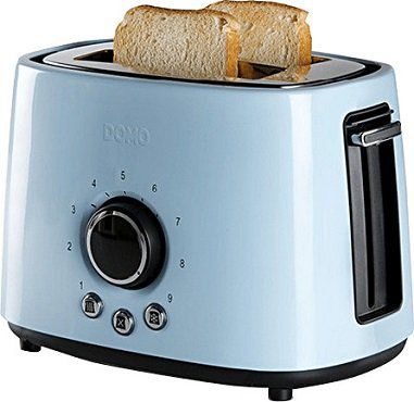 DOMO DO953T Toaster in hellblau für 26€ (statt 43€)