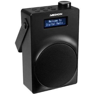 Medion LIFE E66880 UKW DAB+ Radio in Schwarz für 22,95€ (statt 68€)