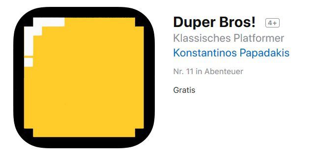 iOS App:  Duper Bros! kostenlos (statt 1,09€)